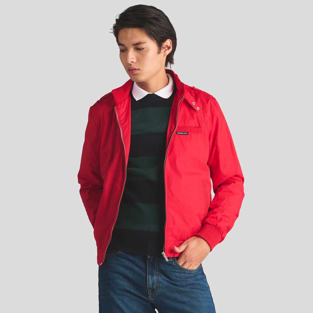 Men's Classic Iconic Racer Jacket (Slim Fit) - Picture 2 of 6